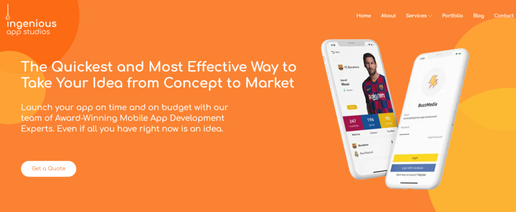 Ingenious App Studio - Best App Development Companies for First-Time Founders in the UK